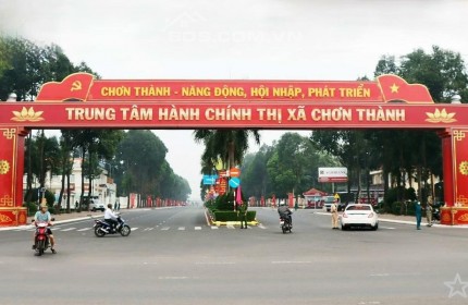 Chủ kẹt tiền cần bán lô đất P Hưng Long tx Chơn Thành giá rẻ